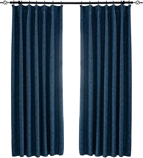 Amazon カーテン 遮光カーテン 1級 断熱カーテン 防音カーテン Buzio 完全遮光 100 2枚組 巾100cm丈0cm ドレープ カーテン ウオッシャブル 厚地 省エネ 形状記憶 ウオッシャブル プライバシー保護 無地 カーテン オンライン通販