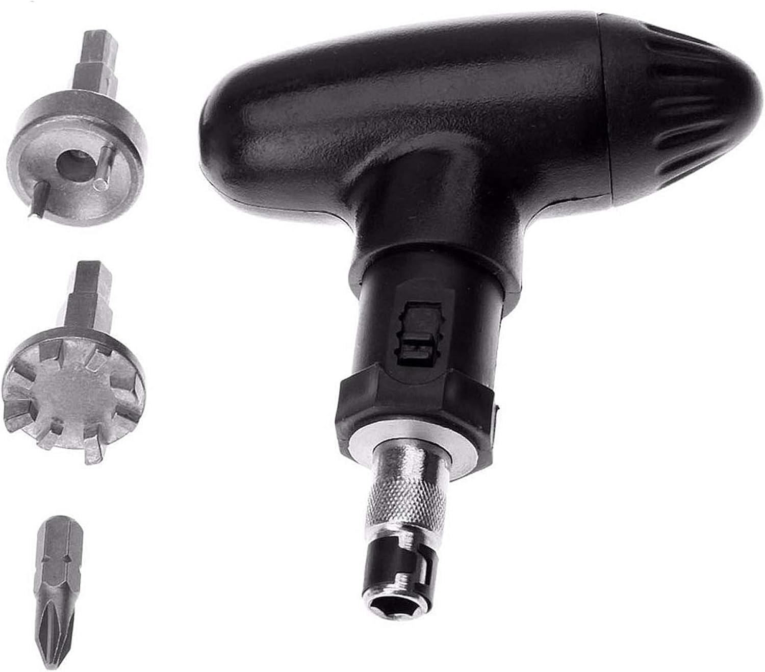 Golf Shoe Wrench Spike Remover Stainless Steel 1/2 Pack, Golf Accessories Spike Ratchet Handle Wrench Tool Ratchet Handheld Portable Durable for Men Women Golfer (1 Pack)