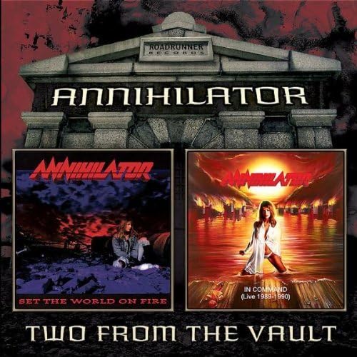 Setting the world on fire. Annihilator set the world on fire. annihilator in command. annihilator ep set the world on fire. annihilator 1996 - in command.