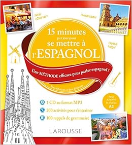 Amazon Fr 15 Mn Par Jour Pour Se Mettre A L Espagnol Cd Collectif Livres