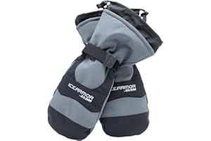 ICEARMOR by Clam Edge X Mitts – Extreme Cold Protection, Waterproof & Insulated for Ice Fishing & Winter Sports