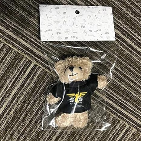 Amazon Co Jp 福岡ソフトバンクホークス S15 スローガン もこもこベアキーチェーン ホビー 通販