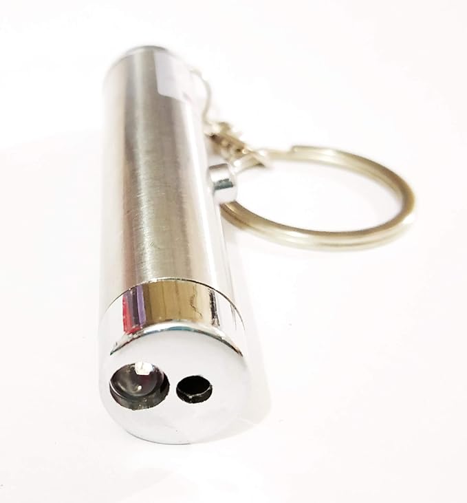 Hanumex� Pocket Light Laser Light with Moon Torch and Keyring (3 X AG-13 Cell Included)