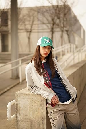 Amazon Zhujian ファッション3d刺繍クレーン曲がったキャップ調整可能なヒップホップ高品質グリーン野球帽 男性の女性の屋外カジュアルバイザー帽子 ファッション野球帽 ゴルフキャップ 色 Crane Zhujian 帽子 キャップ