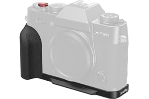 SMALLRIG X-T30 III/X-T30 II/X-T30 L-Shape Grip for FUJIFILM Camera, Built-in Quick Release Plate for Arca, 1/4"-20 Holes, Lig