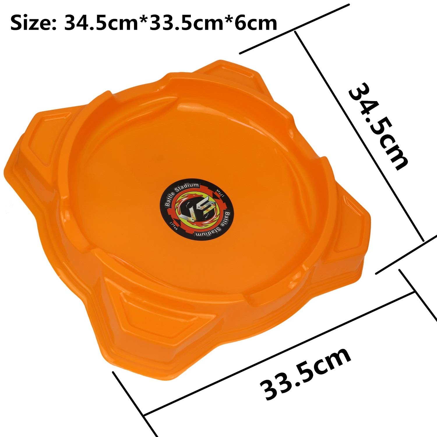 17Tek Stadium Battle Arena Training Ground Compatible with Beyblade Spinning-Top Toys Battling Game