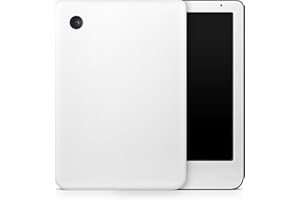 E-Reader Skin Compatible with Kobo Clara Colour (2024) - Solid White - Premium 3M Vinyl Protective Wrap Decal Cover - Easy to