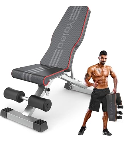 thumbnail image 2 of Foldable Adjustable Workout Bench – Multi-Function Weight Bench For Sit-Ups, Presses, Home Gym Exercises 2 of 14