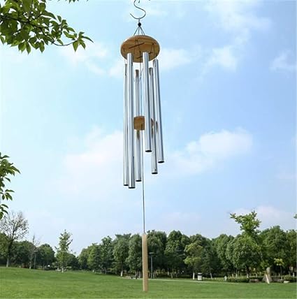 Hava Kolari Carillon A Vent Creux En Aluminium Avec Tubes Metalliques En Bambou Pour Une Relaxation Apaisante Pour Jardin Terrasse Balcon Exterieur Decoration Interieure B Amazon Fr Instruments De Musique
