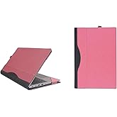 XJchen Laptop Case Compatible for Dell Inspiron 16 5620 5625 7610 7630 7635 2-in-1 Vostro 16 5630 7620 Cover Protector Skin Sleeve ThinkBook 16p IdeaPad Fle 5 Pro Pouch (Pink)