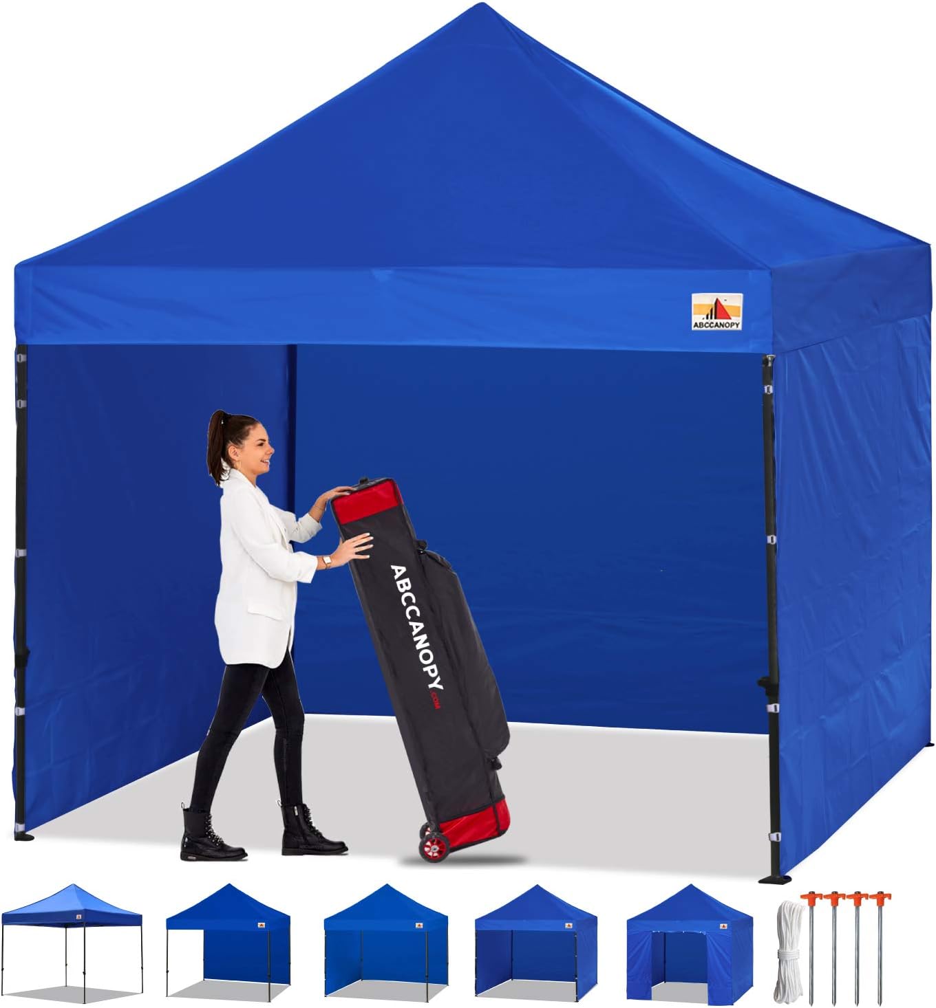 ABCCANOPY Patio 2.5x2.5 Gazebo Fully Waterproof Heavy Duty Pop Up
