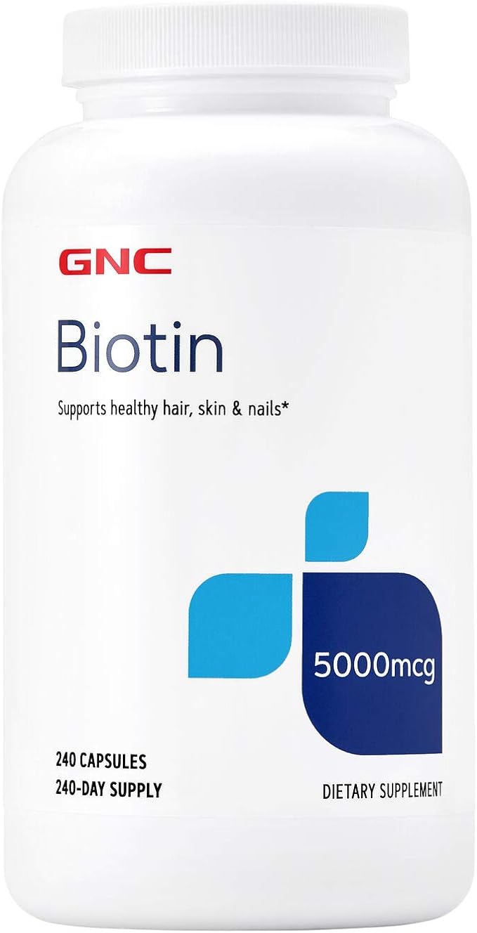 GNC Biotin 5000 mcg Health & Personal Care