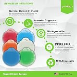 P Wave Slant6 Urinal Mats Mango 10 Screens Fits Most Urinals 30 Days view 7