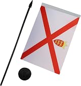 AZ FLAG Jersey Table Flag 5x8 in Desk Flag with Pole & Base 100% Polyester view 3