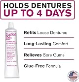 Cushion Grip Denture Adhesive 1oz Extra Strong Hold Waterproof Zinc Free view 2