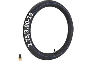 RUTU 2.75/3.00-19 Inner Tube,Heavy Duty Dirt Bike Tube for Honda CRF 100F 125FB 150F 450R KX Surron Light Bee X UltraBee Talaria Off Road Motocross Motorcycle with TR4 Valve