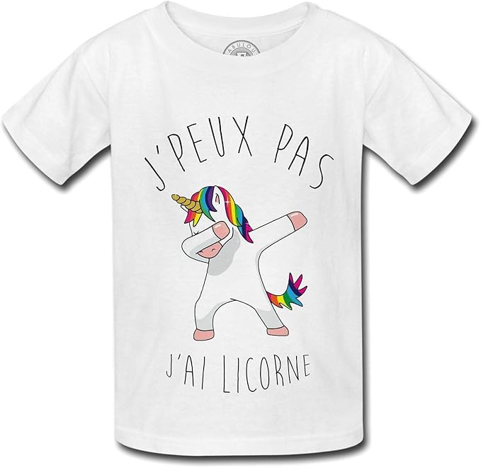Vetements Garcon 2 16 Ans T Shirt Enfant J Peux Pas J Ai Licorne Humour Dessin Licorne Qui Dab Vetements Accessoires Fortizzamalta Com