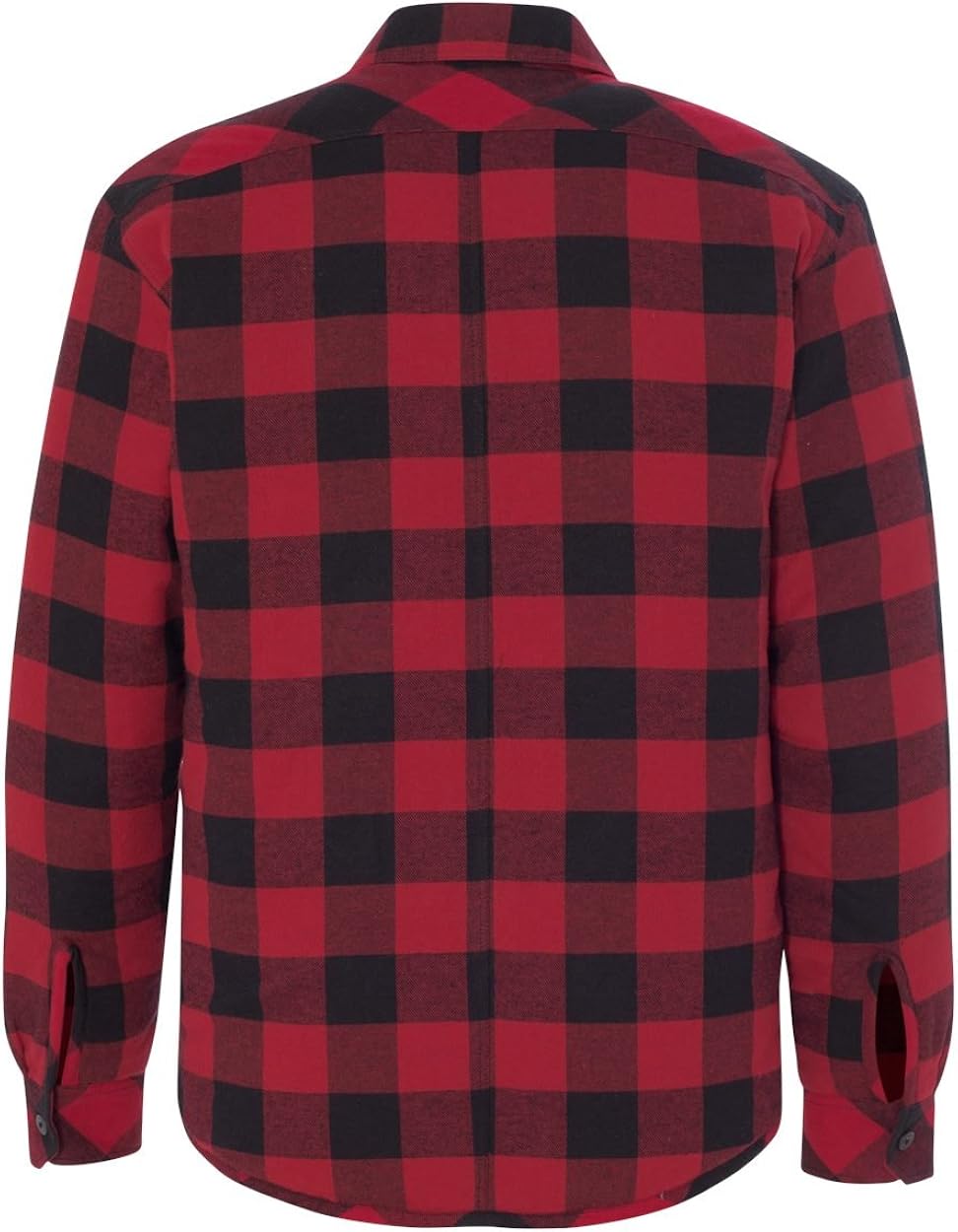 Burnside mens Quilted Flannel Jacket (8610): Burnside: Clothing