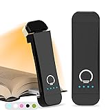 HIONXMGA Book Reading Light,Silent Touch Book Lamp