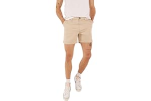 Chubbies Chino Shorts Men 5.5 Inch - Mens Shorts Casual with Elastic Waistband, Side and Back Pockets, Stretch Cotton Blend