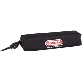 Duncan Toys Yo-Yo Storage Pouch, Holds Up to 6 Yo-Yos, Black | Stores and Carries Up to 6 Yo-Yos, Clip Attaches to Backpack or Belt, Customizable Pouch, Portable