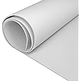 EVA Foam Roll - 2mm Thick White Craft Foam Sheets - 15" x 39" Large Cosplay Foam Sheet - Ultra High Density 86 kg/m³ - Pliable & Elastic for Craft Projects Costume Cosplay Foam - by Biguphate