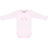 Creative Knitwear College Baby Striped Long Sleeve Bodysuit - Team Logo, Multiple Colors, Unisex (0-12 Months)