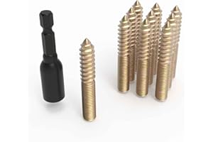 Pisman 5/16" X 2" 10PCS Single Pointed Double Ended Screws Have Various Sizes.