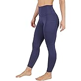 Yogalicious Womens High Waisted Yoga Legging Elastic Free Squat Proof Ankle Length Lux Workout Pant