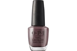 OPI Nail Lacquer Nail Polish | Opaque Dark Brown Crème Chip Resistant Nail Polish | Fast Drying, Streak Free