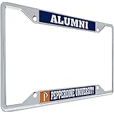 Desert Cactus Pepperdine University License Plate Frame Waves Metal Car Tag Holder for Front or Back of Car Officially Licensed (Alumni)