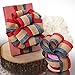 Rustic Patriotic Burlap Striped Ribbon - 2 1/2
