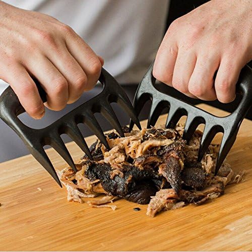 2 Pcs/Set Bear Meat Claws Black Outdoor BBQ Meat Tools Kitchen Supplies