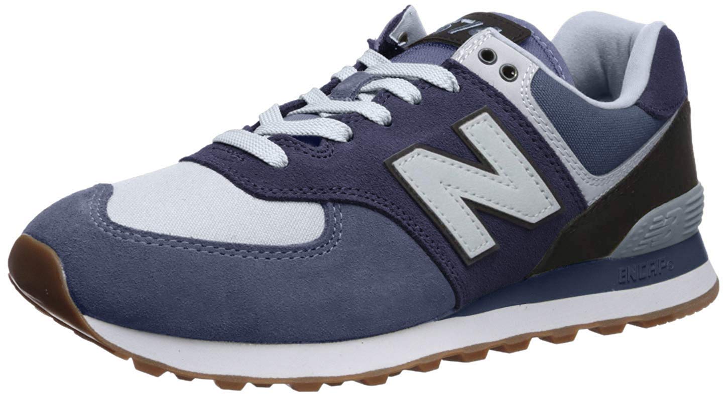 new balance 574 light cliff grey with vintage indigo