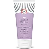 First Aid Beauty - KP Smoothing Body Lotion with 10% AHA, Chemically Exfoliates & Moisturizes with Urea, Colloidal Oatmeal & Ceramides, Deep Hydration + Helps Reduce Keratosis Pilaris Bumps, 6 oz