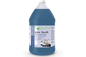 Unisoft Commercial Hand Dish Detergent - Professional Kitchen Pot & Pan Soap Dish-Wash Liquid Cleaner [Concentrated] ââ‚¬â€œ 