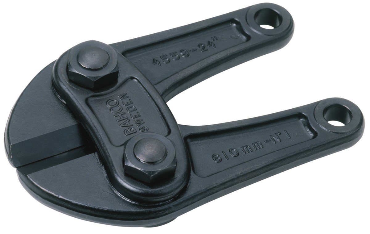 Bahco 4559-36B JC Spare Cutting Head for Bolt Cutter, Black