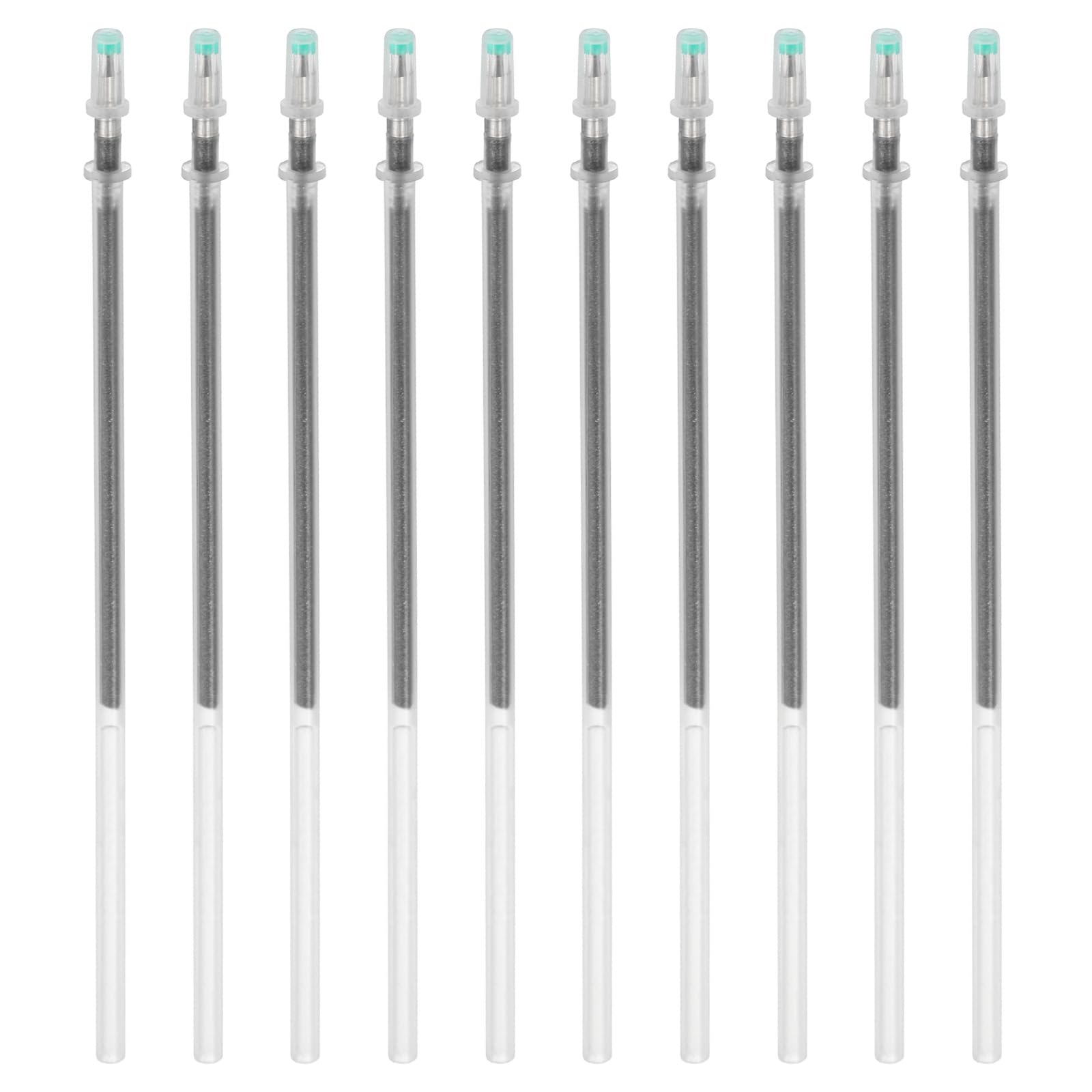 PATIKIL 1mm Gel Pens Refills, 24 Pack Sparkle Metallic Ink Bold Point for Adults Coloring Books Scrapbooking Art Drawing Journaling, Silver