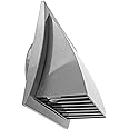 Repa Market 6'' Inch Exhaust Hood Vent with Rain Cover, Grey, Indoor and Outdoor Air Vent Cover, HVAC Exhaust Vent Duct Cover, Inch Exhaust Cap (6 Inch, Gray)