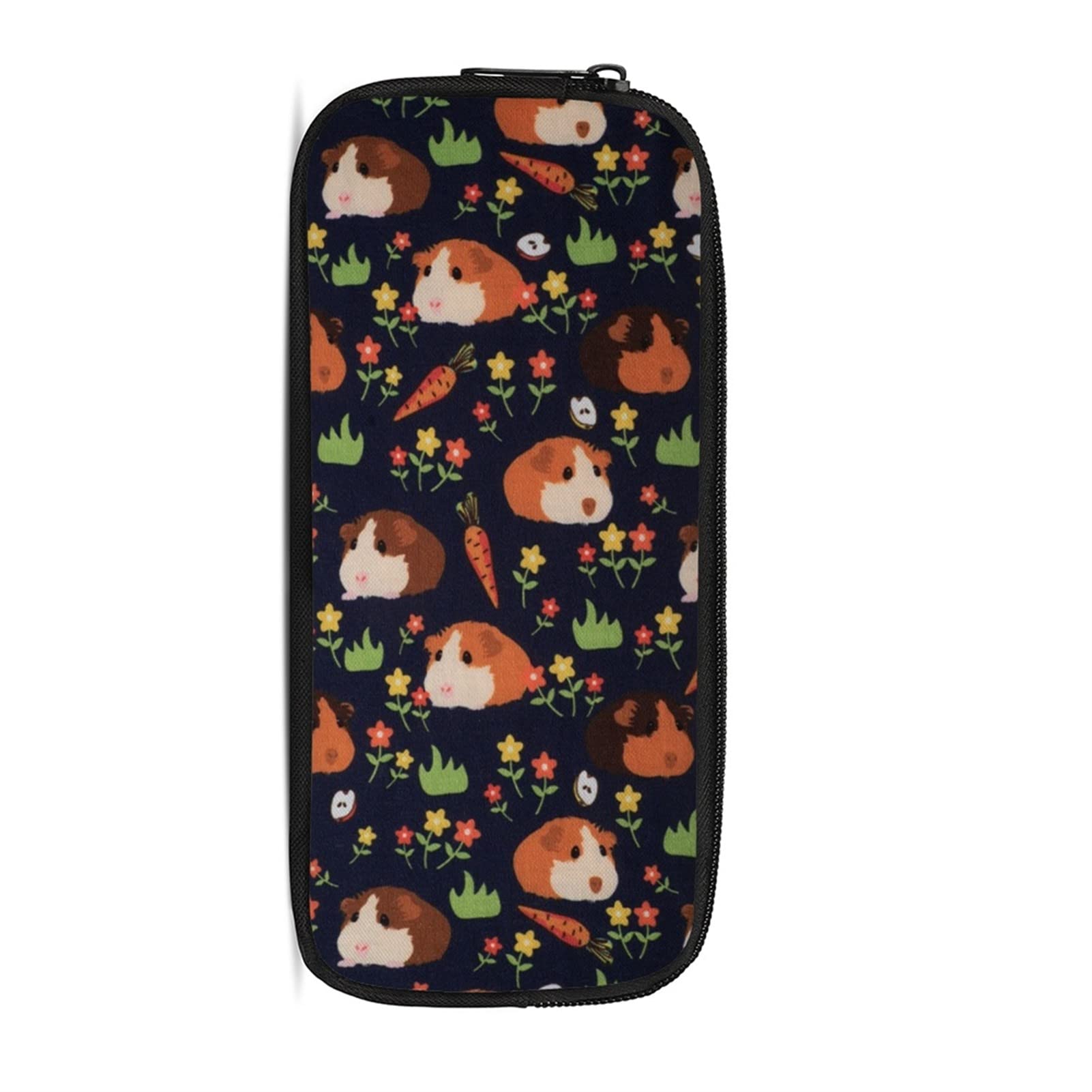 Coloranimal Guinea Pig Animal Pencil Case for Student，Zipper Kids School Pencil Bags Pen Stationery Storage Bag Travel Cosmetic Pouch