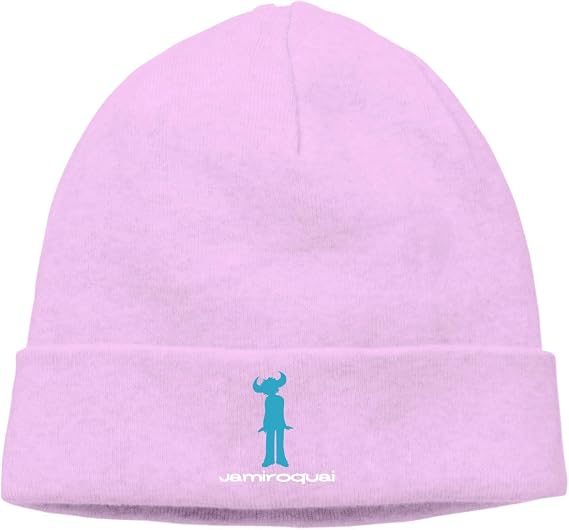 JorgAkem Jamiroquai Band Logo Thin Knit Beanies for Mens Womens Winter