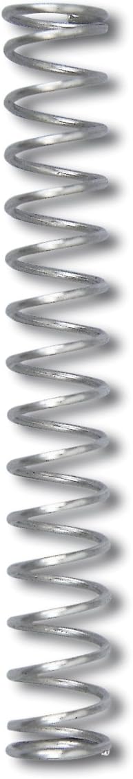 Chapuis Indicative RSC5 Compression Springs Galvanised Steel – Set of 4 Work Load 3 kg Diameter 1.2 mm, Length 100 mm, grey, set of 4