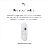 Chromecast with Google TV HD Snow Voice Remote Watch Netflix NOWTV Shows view 4