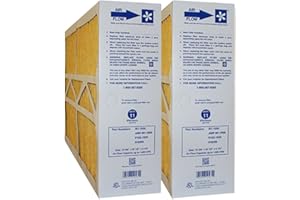 M1-1056 Furnace Filter | Actual Size: 15-3/8" x 25-1/2" x 5-1/4" (16" x 25" x 5") | MERV 11 | Case of 2