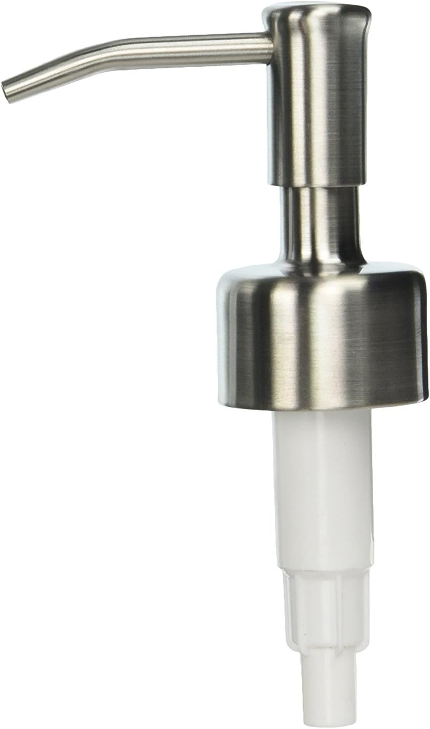 Stainless Steel Soap and Lotion Replacement Pump One Pack