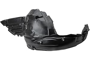 TRQ Front Left Inner Fender Liner Compatible with 2015-2019 Subaru Legacy