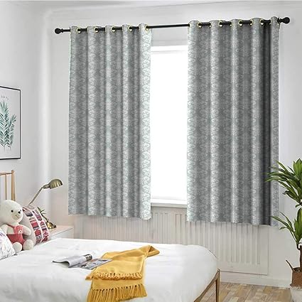 Amazon Com Marymunger Damask Curtains For Bedroom Arabesque