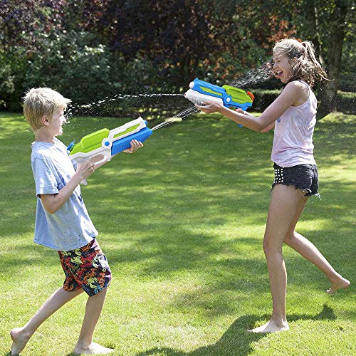 NextX Water Gun Super Soaker, High Capacity Squirt Guns for Kids Adult, Water Pistol for Swimming Pool Beach Sand Water Fighting Toy (2 Pack) - Thumbnail 5