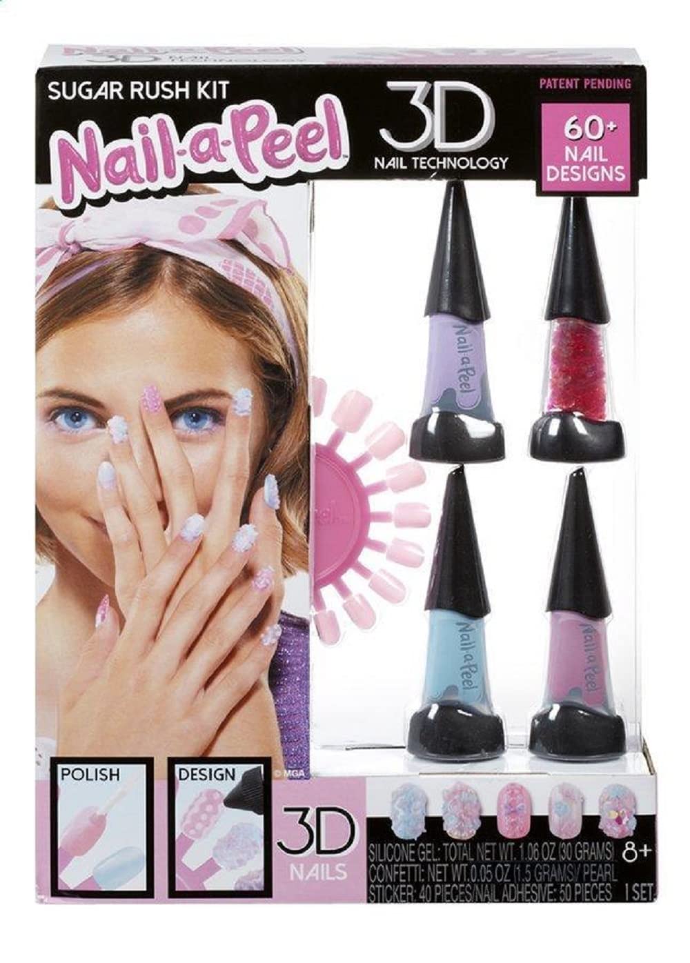 Nail A Peel Theme Kit, Sugar Rush