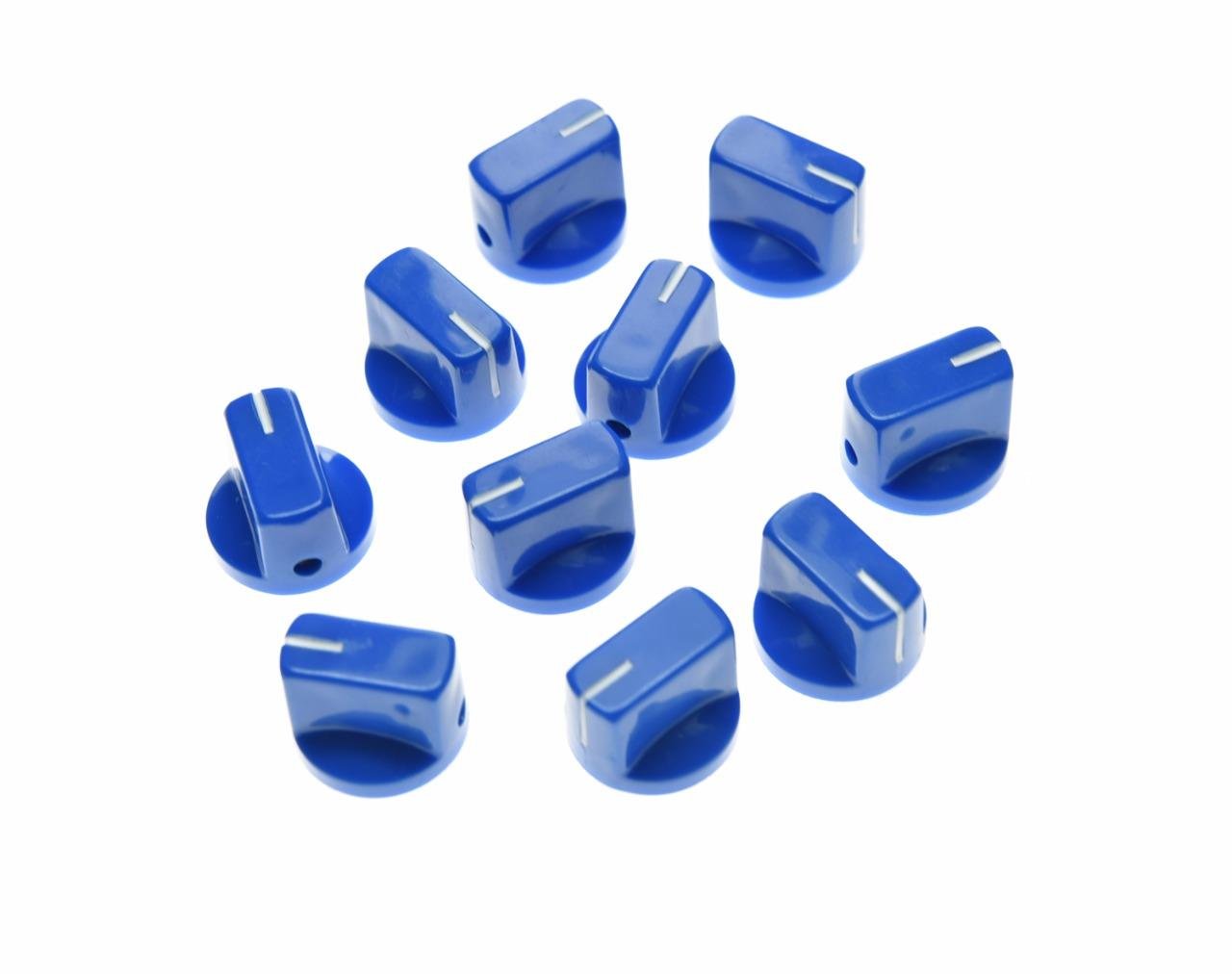 Dopro 10pcs Guitar AMP Effect Pedal Knobs Pointer